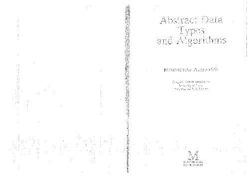Abstract Data Types Algorithms