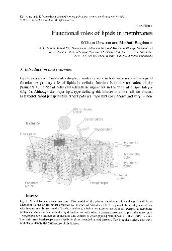 Biochemistry Lipids Lipoproteins and Membranes