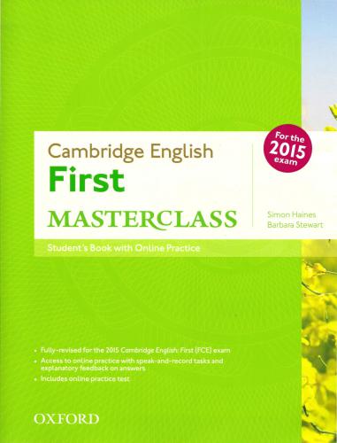 Cambridge English: First Masterclass. Student's Book and Online Practice Pack