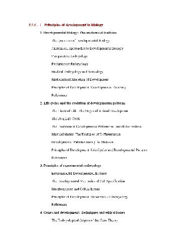 Developmental Biology