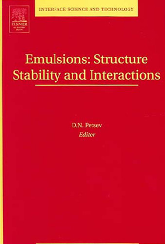 Emulsions: Structure Stability and Interactions