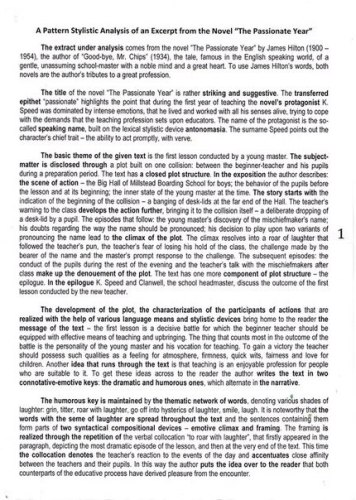 Анализ текста The Passionate Year из учебника Аракин, 5 курс, Unit 1