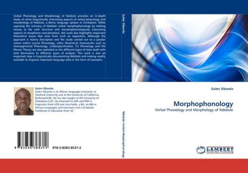 Morphophonology: Verbal Phonology and Morphology of Ndebele