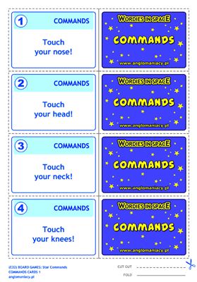 Board Game Commands