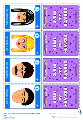 Board Game People's Names