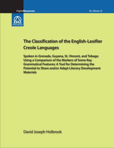 The classification of the English-lexifier Creole