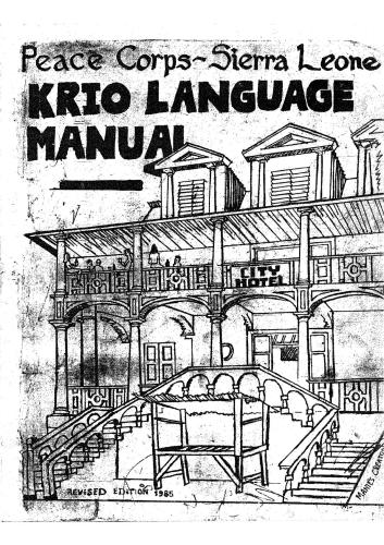 Krio Language Manual