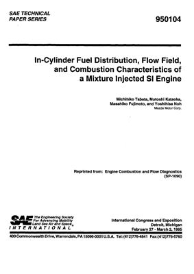 In-Cylinder Fuel Distribution, Flow Field, and Combustion Characteristics of a Mixture Injected SI Engine
