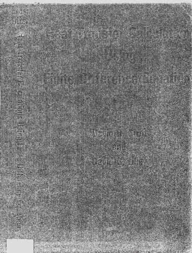 Heat Transfer Calculations Using Finite Difference Equations
