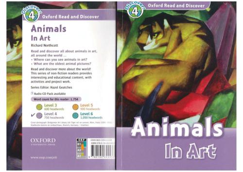 Animals in Art. Read and Discover. Level 4