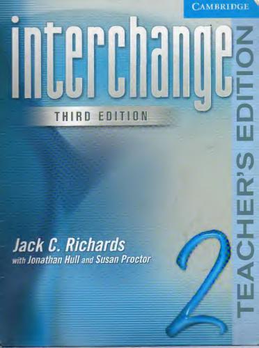 Interchange 2 Students book (3-rd edition)