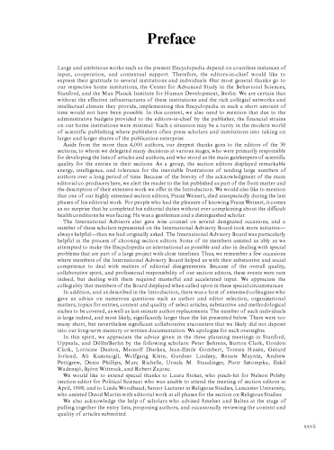 International Encyclopedia Of The Social Behavioral Sciences