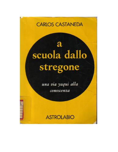 A scuola dallo stregone. 