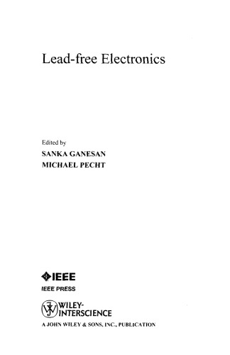 Lead-free Electronics