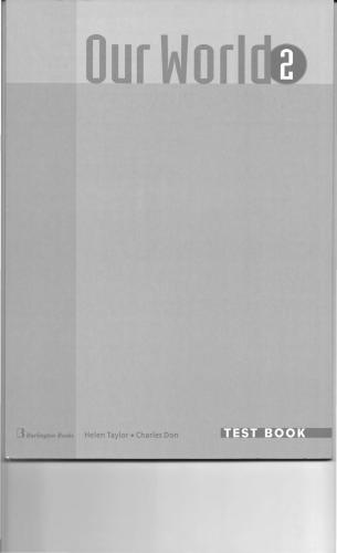 Our World 2. Test book