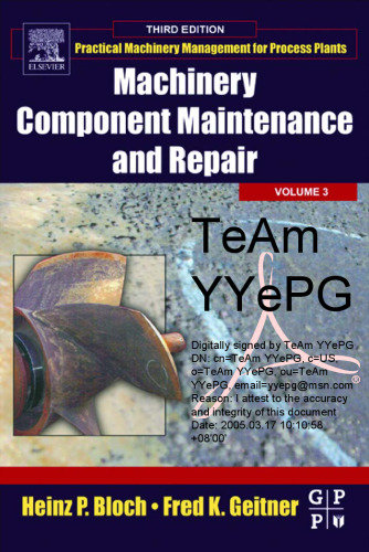 Machinery Component Maintenance and Repair
