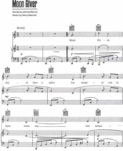 Moon river (3 варианта)