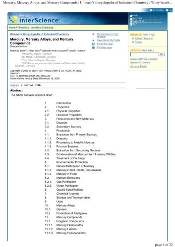 Ullmann's Encyclopedia of Industrial Chemistry (2005) Part 3