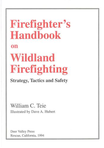 Firefighters handbook on Wildland firefighting