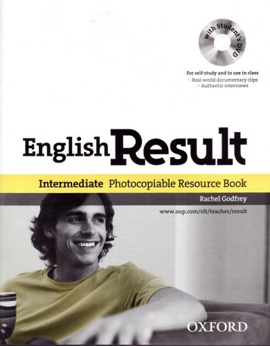 English Result Intermediate. Resource Book