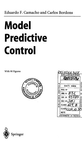 Model Predictive Control