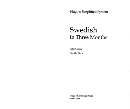 Swedish in Three Months / Шведский за три месяца