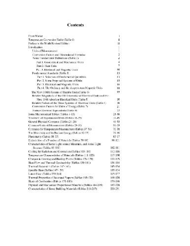 Smithsonian physical tables(toc)