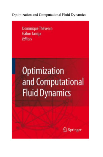 Optimization and Computational Fluid Dynamics