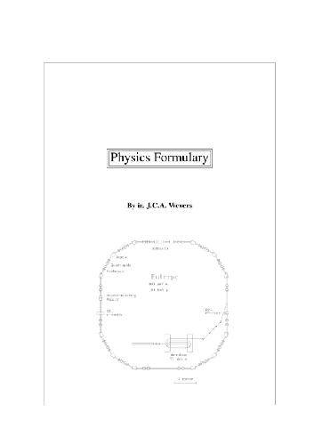 Physics Formulary