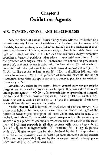 Oxidations in Organic Chemistry Hudlicky