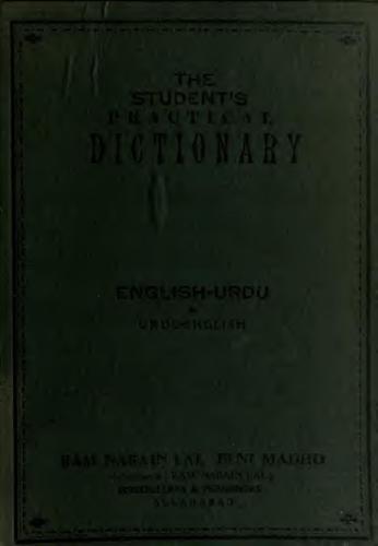 The Student's Practical Dictionary - English-Urdu & Urdu-English