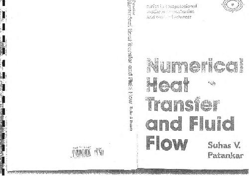 Numerical Heat Transfer and Fluid Flow 