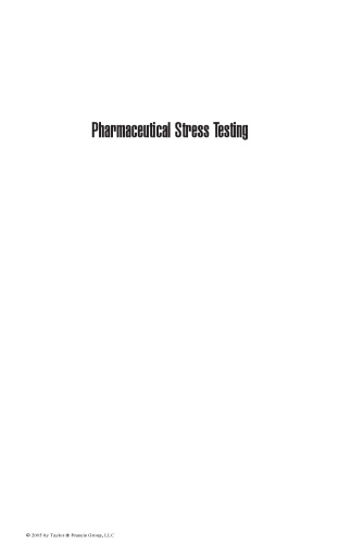 Pharmaceutical Stress Testing