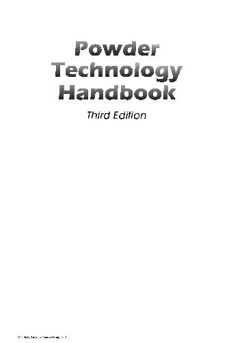 Powder Technology Handbook