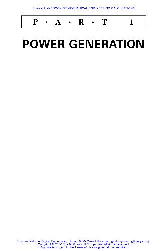 POWER GENERATION
