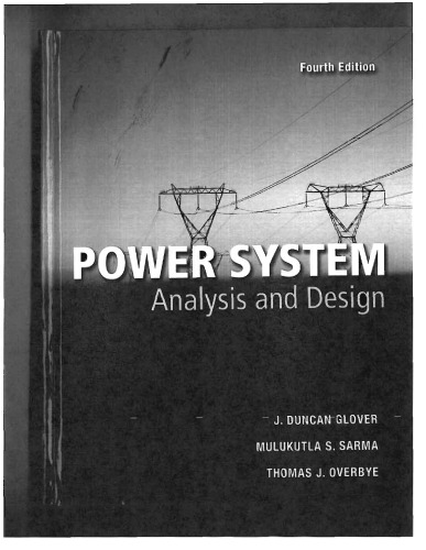 power system analysis and design