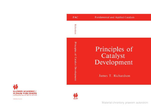 Principles of Catalyst Development (Fundamental and Applied Catalysis)