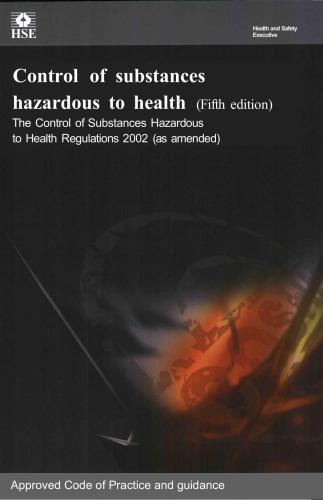Health and Safety Executive. Control of substances hazardous to health