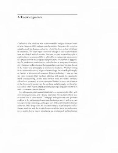 Confession of a medicine man