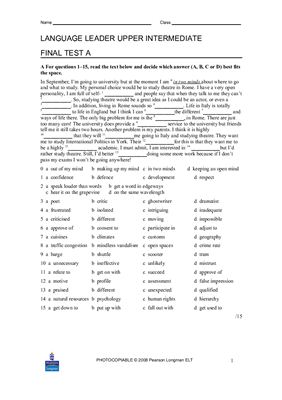 Language Leader. Upper Intermediate. Tests with keys