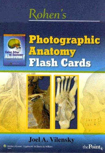Rohen's Photographic Anatomy Flash Cards