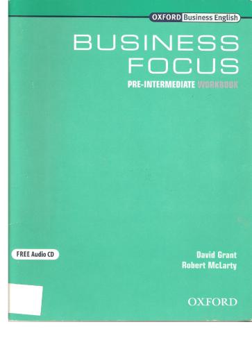 Business Focus Pre-Intermediate. Workbook