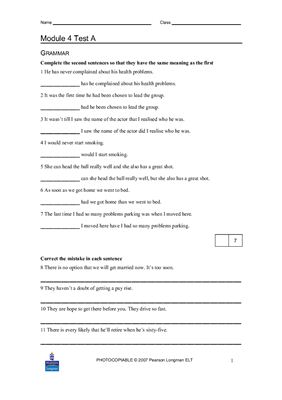 Total English Advanced Test Master CD