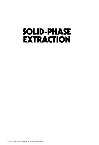 Solid-phase extraction: principles, techniques, and applications