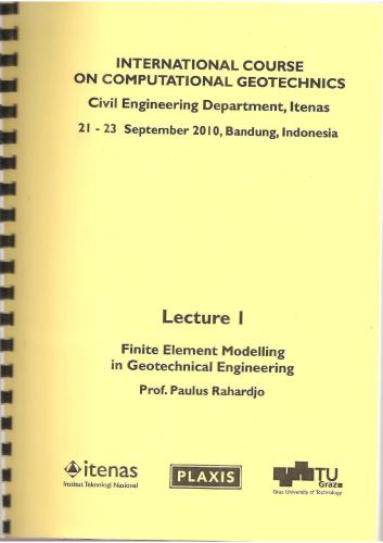 Лекции по Plaxis на английском языке