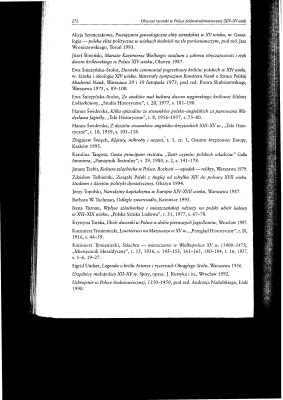 Obyczaj rycerski w Polsce poznosredniowiecznej