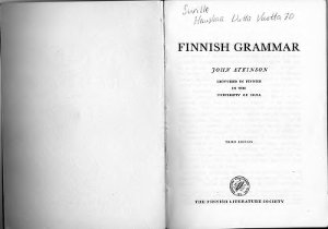Finnish Grammar