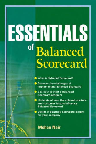 Essentials of Balanced Scorecard (Основы сбалансированной системы показателей)