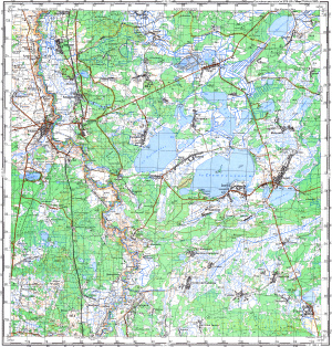 Волинська область. Топографічні карти