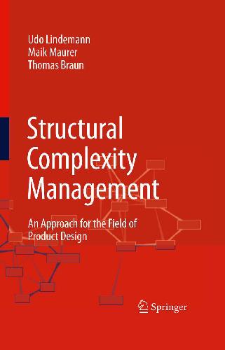 Structural Complexity Management An Approach for the Field of Product Design